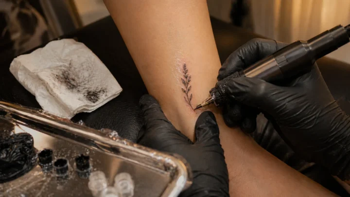 Popular placement spots for a tiny tattoo Vietnam travelers choose