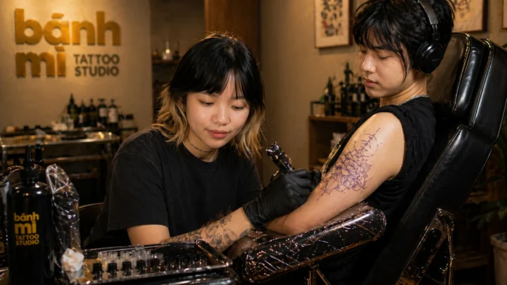 tattoo session day saigon 03 ds-Banh-Mi-Tattoo-Studio