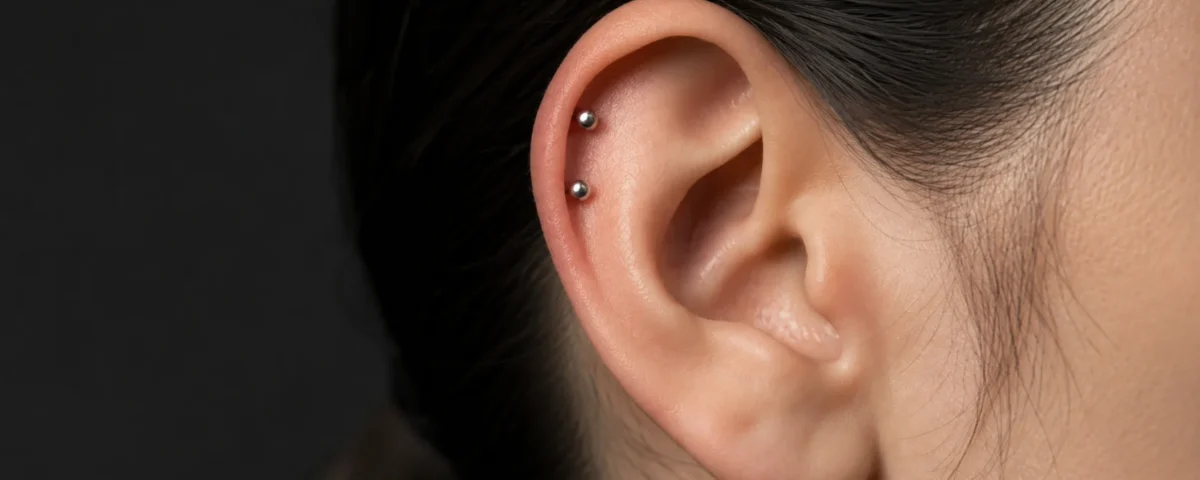 helix piercing Ho Chi Minh City at Bánh Mì Piercing Studio District 1