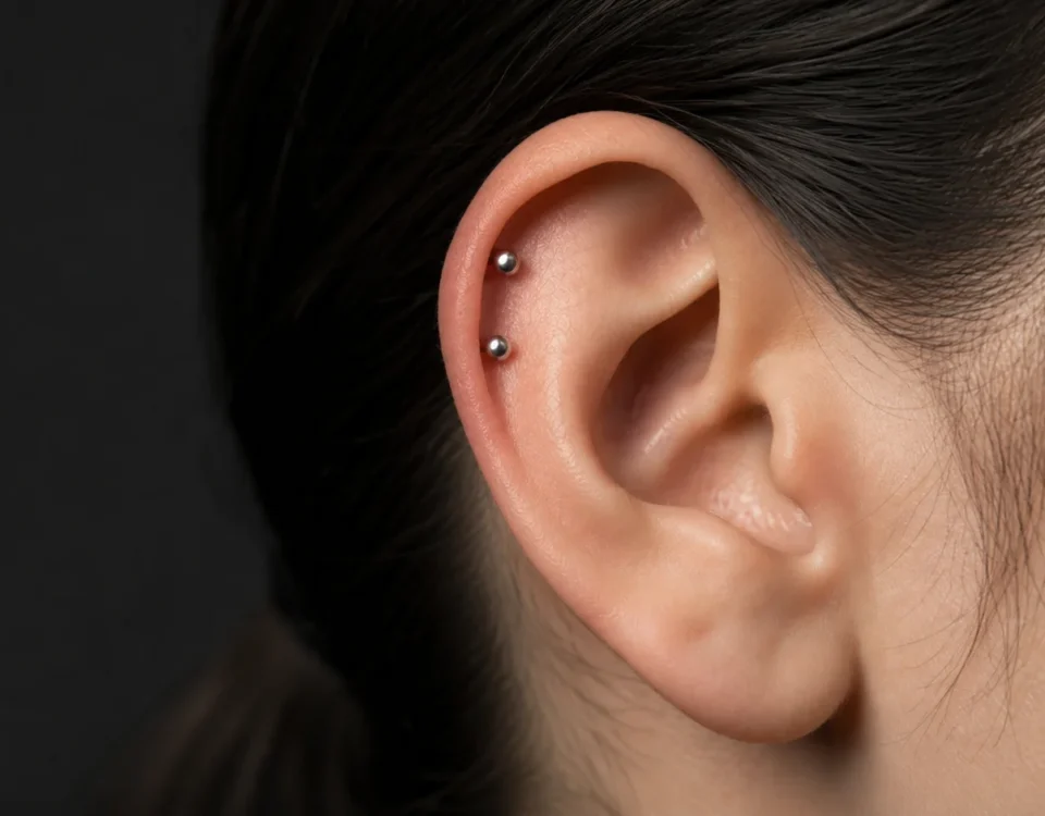 helix piercing Ho Chi Minh City at Bánh Mì Piercing Studio District 1