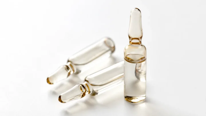 sterile saline solution for piercing aftercare available at Vietnamese pharmacies